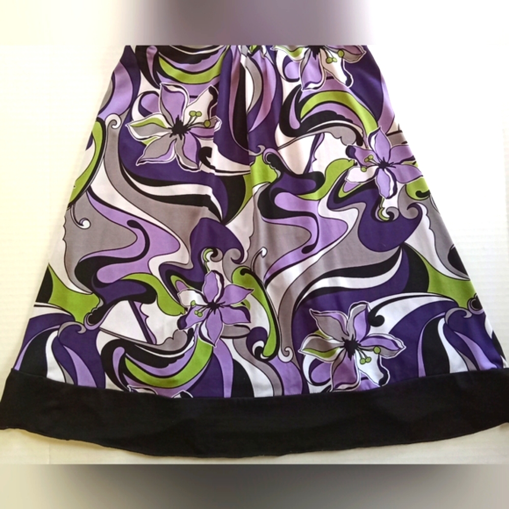 Vintage Floral Halter Dress - Picture 2 of 7